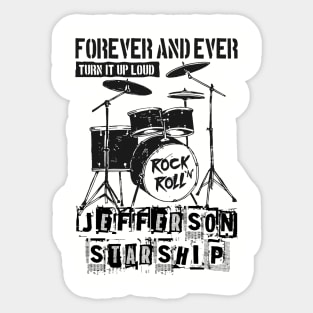 jefferson forever and ever Sticker